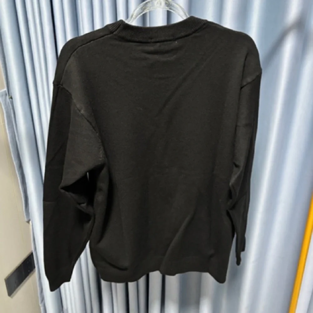 MONCLER black knitted sweater - Picture 2 of 5